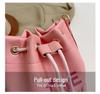 Women's Retro Fashion Bucket Bag - Single Shoulder & Crossbody Handbag