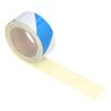 5cmx30m Reflective Safety Warning Tape Blue White Striped Hazard Marking Tape Safety Strips