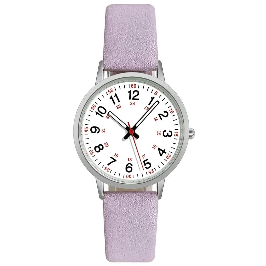 Fashion Luminous Women Watches Simple Leather Belt Quartz Wristwatch Ladies' Small Dial Clock Dress Wristwatches Montre Femme