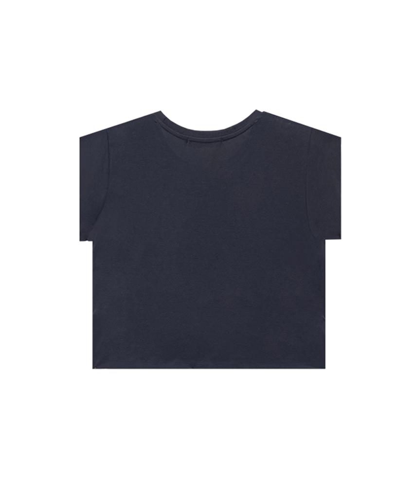 Meuameu Logo Basic Slim T-Shirt