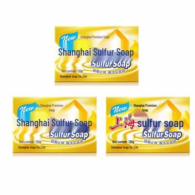 Shanghai Premium Schwefelseife 3er-Pack