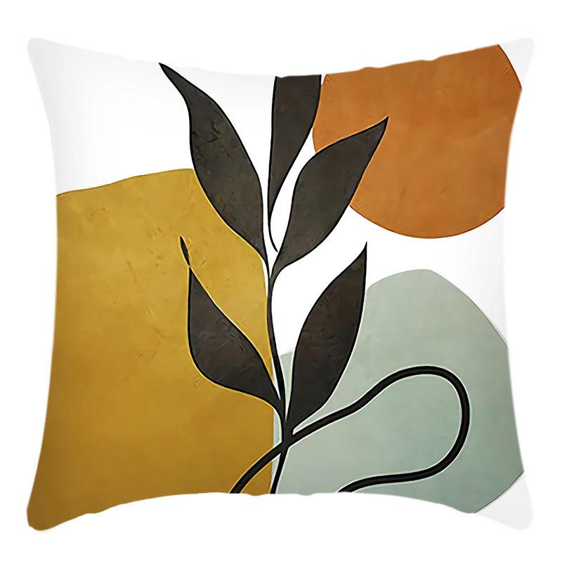 New Pillowcase Art Design Print Pillowcase Color Combination Print Pillowcase Home Sofa