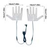 Gloves Skiing Gloves Heating Pad USB Heated Gloves Pad Glove Heating Sheet Electric Heating Film