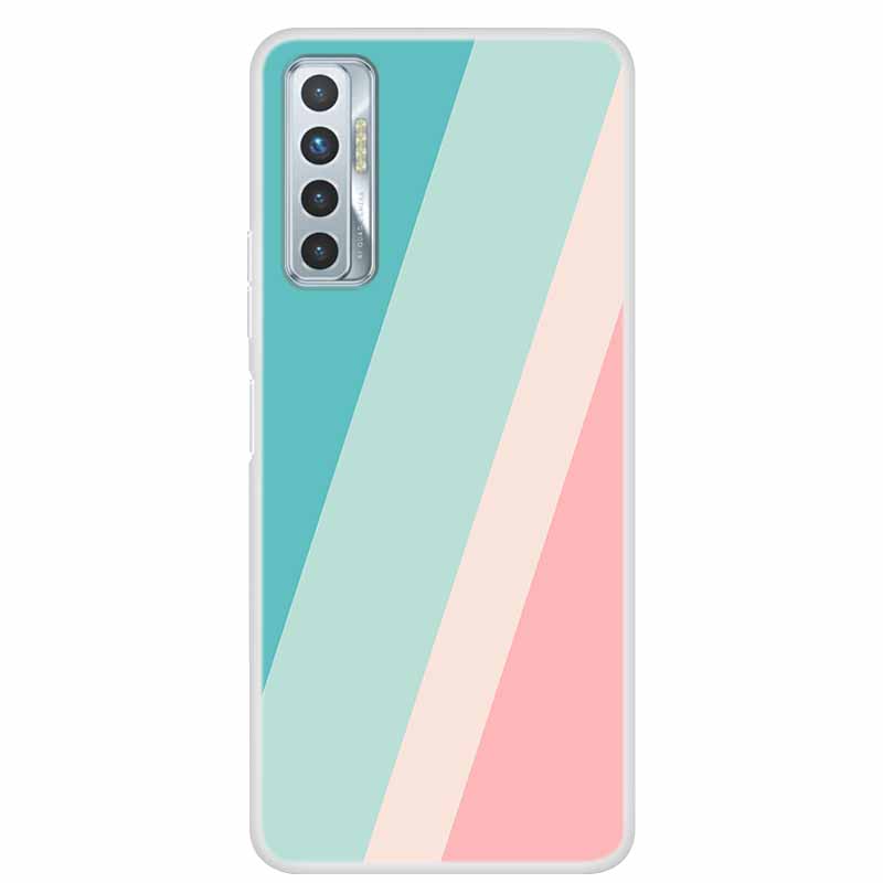 For Tecno Camon 17P Case Luxury Silicone TPU Soft Cover Phone Case For Tecno Camon 17 CG7 CG6 1 7 Coque Shockproof Cartoon Funda