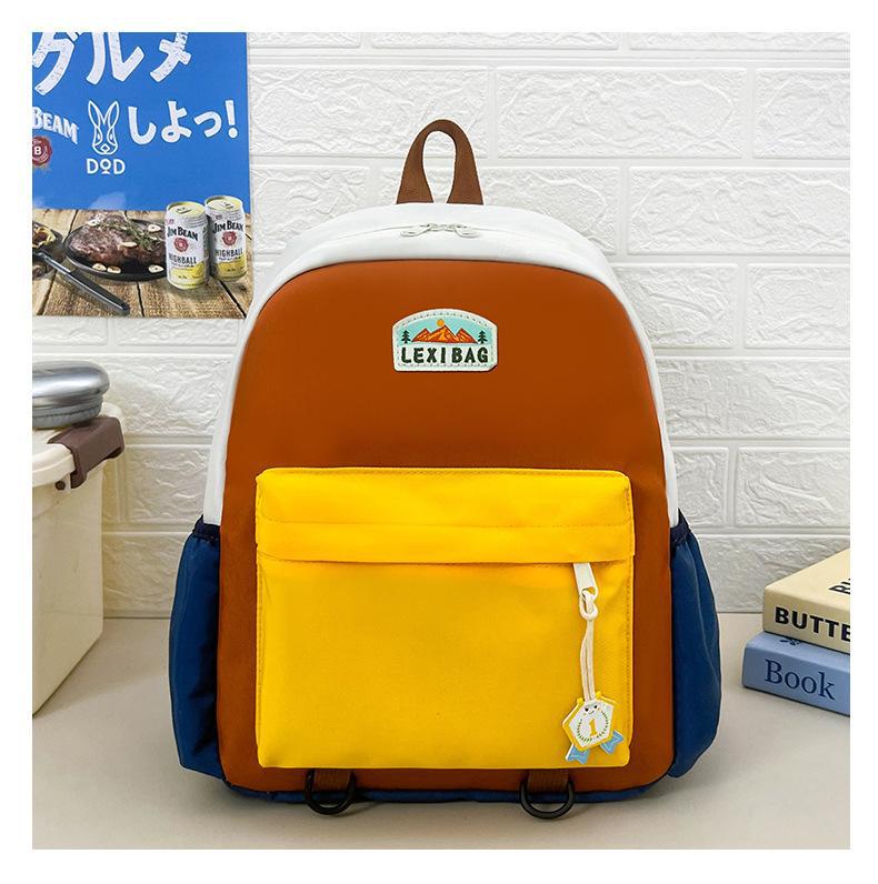 Schoolbag1011 New Children's Backpack, Light Research and Leisure Small Schoolbag, Kindergarten Boys and Girls Travel Outdoor Backpack