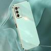 XINLI TPU Phone Cover for Samsung Galaxy A03s (164.2 X 75.9 X 9.1mm),Electroplating Anti-shock Mobile Phone Case