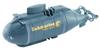 Doyusha RC Submarine No.1 Nuclear Submarine, Blue Gray, 40MHz, Electric Radio Control, SUB-BuGr