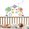 Baby Stroller Arch Toys Bouncer Toy Pram Activity Arch Toys Fine Motor Skills Toys Sensory Development Arch Baby Car Seat Toys
