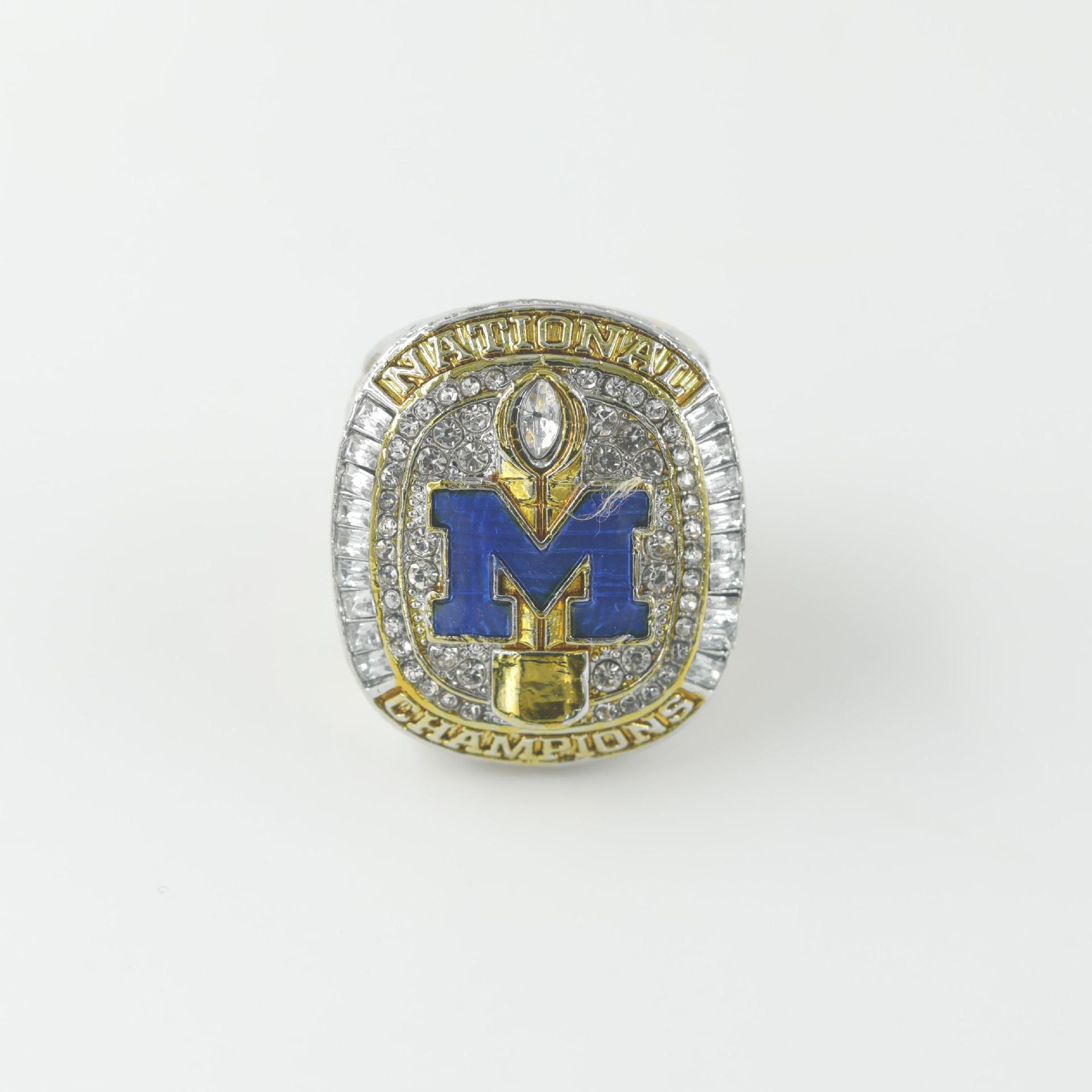 2024 NCAA Michigan Wolverines Football Championship Ring Size 11