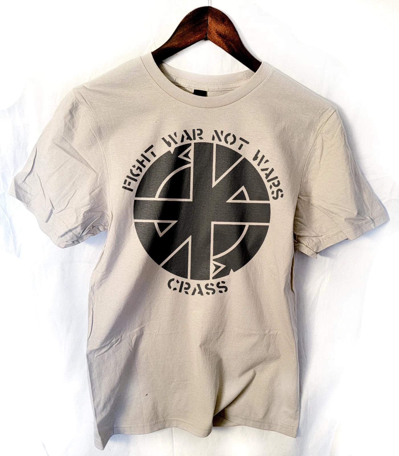 Crass band t T-Shirt punk hardcore S