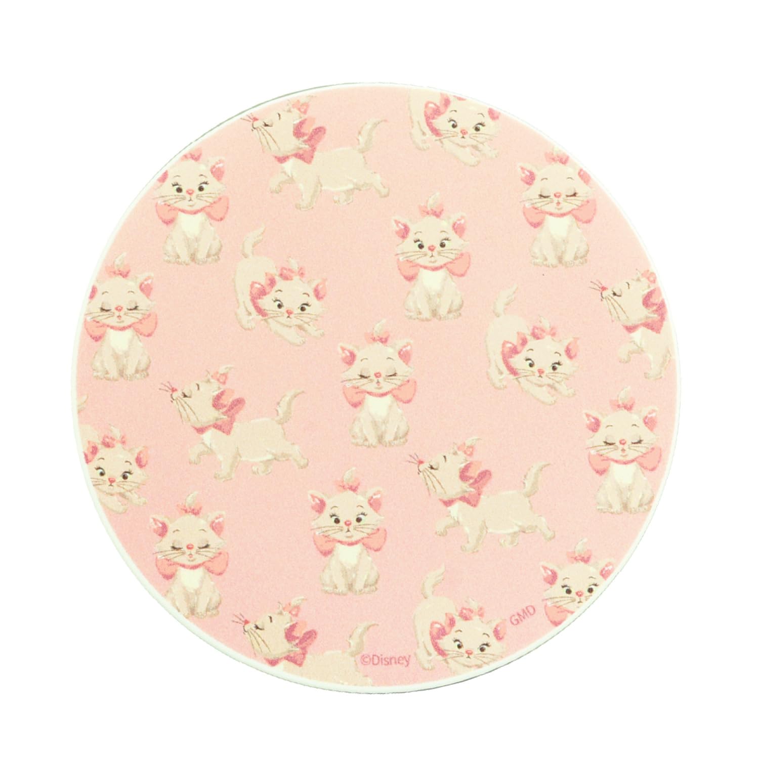 Gourmandies Disney Character Cord Reel Powder Case, Pink, DNG-135B