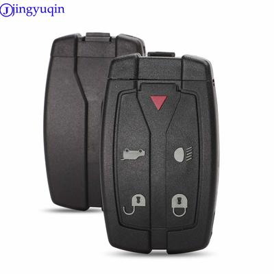 Jingyuqin Remplacement 5 Boutons Lame Non Taillée Étui de Clé de Voiture Styling Coque Pour Land Rover Freelander Télécommande Pliante Fob