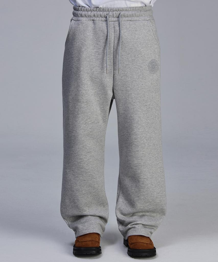 SCALLYWAG Flare Baggy Fleece-Lined Training Pants [Gray]