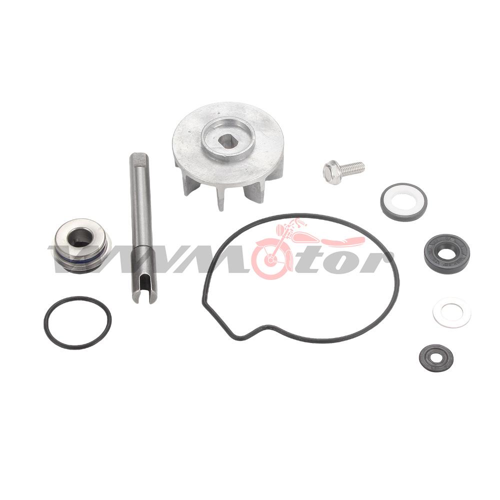 Water Pump Repair Kit Oring Seal Gasket For Suzuki GSF1250 Bandit 2007-2011 GSF650 Bandit 2007-2012 17400-18H00 17400-18H01