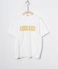 Odineolipicheu Good Egg Printed Short Sleeve T-Shirt - White / Cs026001
