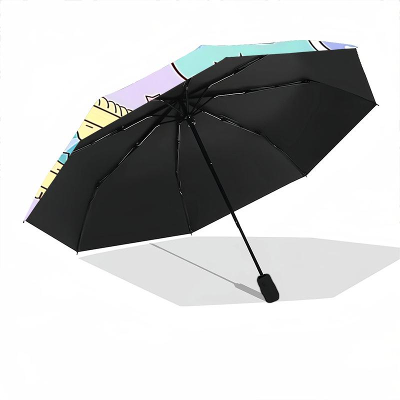 1pc Star-Shaped Automatic Opening/Closing Umbrella with Cute Beret Design - Perfect for Fans, Travelers, Daily Use, and Festive Gifts!K078