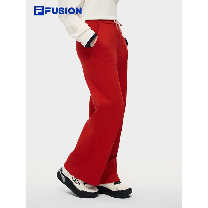 Fila FUSION Women's 2026 Spring Knit Straight-Leg Pants