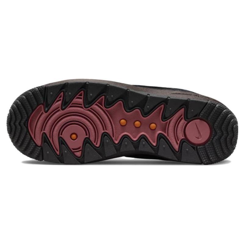 Nike Air Force 1 Wild Low Black Velvet Brown Women's Sneakers FB2348-001