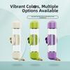 200ml Automatic Bird Water Feeder Detachable Leak Proof Parrot Drinking Fountain Top Fill Transparent Automatic Drinking Bottle