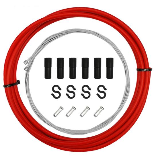 2/2.5 M Universal Mountain Bike Brake/Shift Cable Bicycle Gear Line Pipe Set