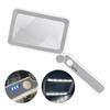 Magnifying Glass with Light, 4Times Handhelds Large Magnifying Glass 10 LED Illuminated Light Magnifier for Reading