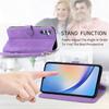 Lanyard Zipper Wallet Card Bag Leather Case For Samsung Galaxy S23 Ultra S22 S21 S23FE A54 A14 A34 A24 A23 A34 Crossbody Cover