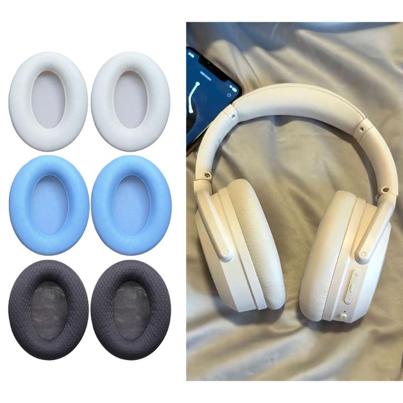 1 Pair Soft Sponge Replacement Ear Pad for MT6 Bluetooth-compatible Wireless Headphones Ear Pad Headset Accessories