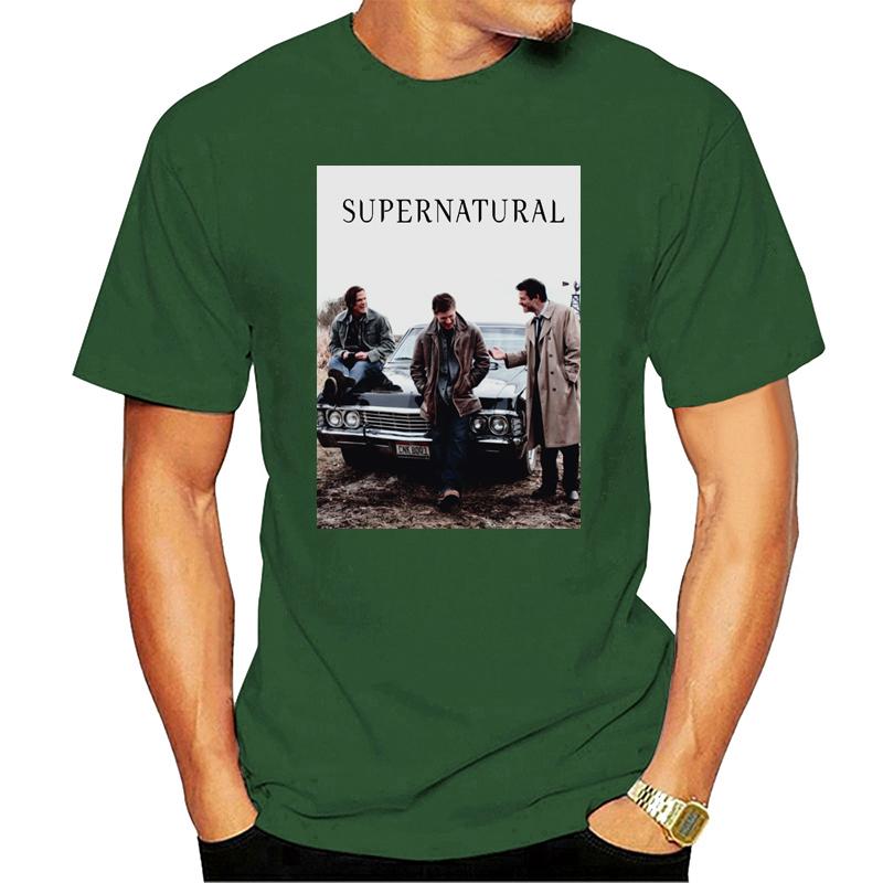 Supernatural Winchester Jensen Ackles Mens Ladies Tshirt Summer Fashion Funny Highquality Printing Cotton Tee Shirts