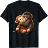 Baby Affe Punch Plüsch Niedlicher Affe Punch Plüsch Umarmendes T-Shirt