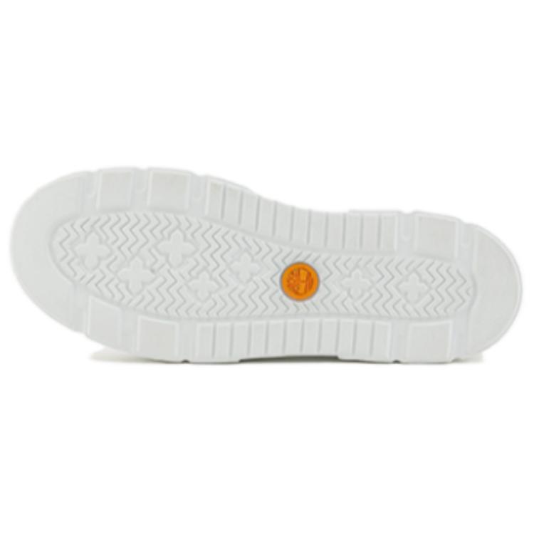 Timberland Laurel Court Comfortable Versatile Slip-Resistant Durable High-Top Sneakers Women sneakers White A27EK-EM2