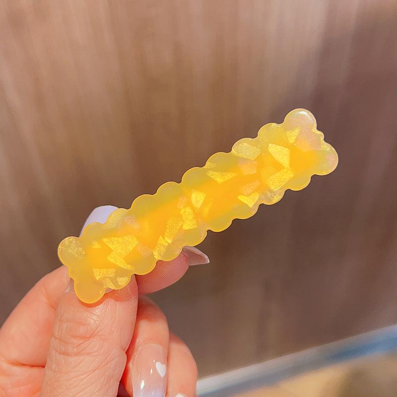 Korean Sweet Texture Wavy Duckbill Hairpin Clip