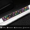4Pcs Carbon Fiber Door Sill Protection Sticker Threshold Anti-abrasion and Waterproof Protective Film Car Exterior Accessories
