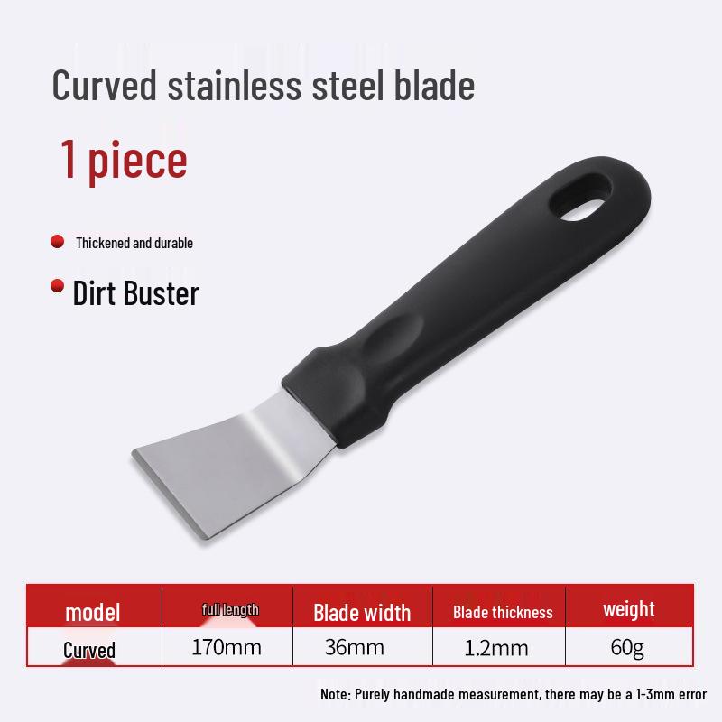 10-Piece Kitchen Cleaning Set: Spatula, Steel Wire Brush, Crevice Brush, Multifunctional Tool, Spring Cleaning Brush, and Pot Brush.