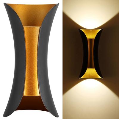 LED Wandleuchte Innen Außen Wohnzimmer Flur Wasserdichte Wandlampe