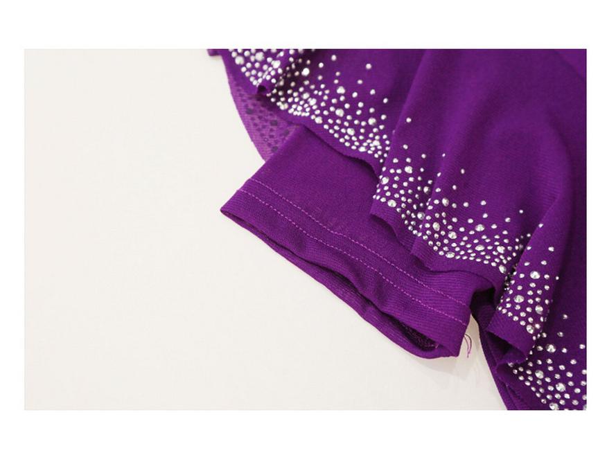 2025 Spring Mesh Fashion Hollow-Out Ruffle Long Sleeve Women's Top