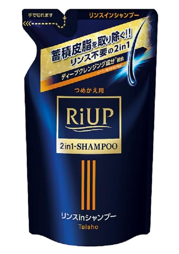

RiUP Taisho Pharmaceutical Smooth Shampoo Refill 350mL Deep Cleansing Amino Scalp Sebum Cleansing [Cosmetics] Rinse-in / 2-in-1 Ingredients,