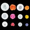 3D Rose Flower Silicone Candle Mold Handmade Soap Making Epoxy Gypsum Form Artware Diy Chocolate Ice Cake Bakware