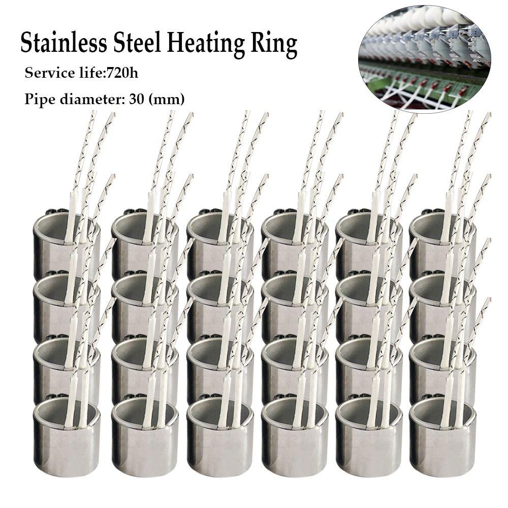220V Stainless Steel Heating Ring of Injection Molding Machine Ceramic Heating Ring Firing Nozzle Barrel Electric Heating Ring