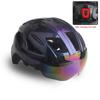 Road Bike Mountain Bike Cycling Helmet with Tail Light No Logo Design for Unisex Adults