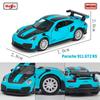 Maisto 1:64 Ferrari SF90 SP1 812 DAYTONA SP3 911 GT2 RS Chassis Full Alloy Die-casting Car Model Collection Gift Toys