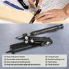 Multi-function Scribing Ruler Contour Gauge Scribe Compass Carpentry Graffiti Line Measuring Hand Tools Woodworking Construction
