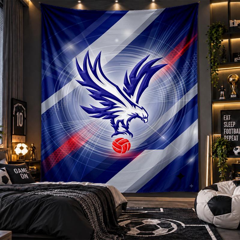 Wall Hanging Tapestry Crystal Palace Print Cloth for Living Room Bedroom Home Decor