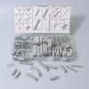 300pcs Spring Assortment Kit - 20 Sizes Galvanized Steel Compression/Tension/Extension Springs for Mechanical DIY Home Repairs