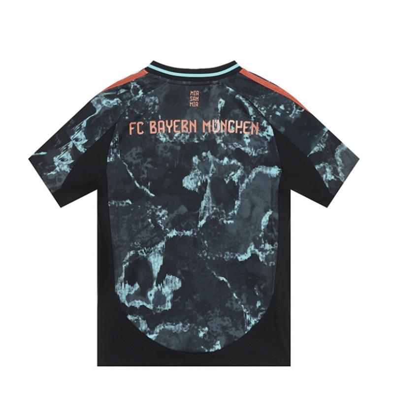 Adidas Junior Bayern Munich Away Short Sleeve Jersey 2024 25