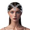 Chenxing Rhinestone Headband Wedding Bridal Updo Hair Accessory CX599