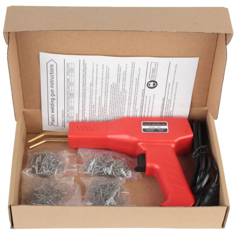 Plastic Welder Welding Machine Car Bumper Soldering Gun 4 Types Staples for Bumper/Kayak/Plastic Product Repairs
