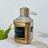 Set of 2 Nautical Brass Oil Lantern, Maritime Brass Port Light, Collectible Ship Lantern, Marine Oil Lamp, Customize Lantern 27.94 cm