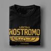 Tricouri unisex Alien Weyland Yutani CORP Nostromo Crew Tricouri USCSS din bumbac pur Uimitoare cu mânecă scurtă Tricouri cu gât crew Tricouri cadou