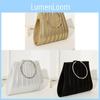 Damen PU Clutch Tasche mit gefaltetem Design für Abendpartys und den täglichen Gebrauch
