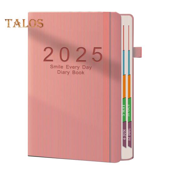 

2025 Щоденний планувальник Блокнот Одна сторінка на день Січень-грудень 2025 365 сторінок Організація зустрічей Щорічний щоденник рожевий